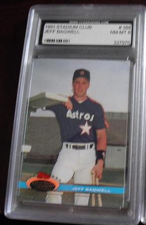 1991 Stadium Club Jeff Bagwell Rookie Card #388