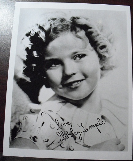 Shirley Temple Headshot 8x10 Photograph