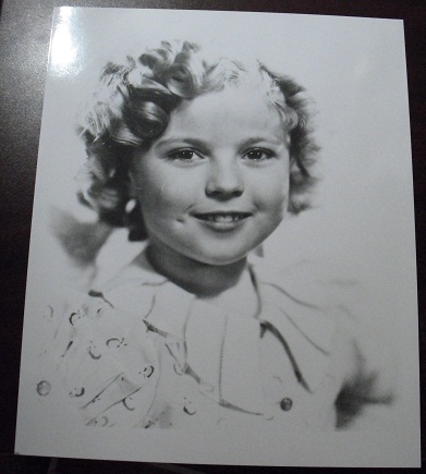 Shirley Temple Headshot 8x10 Photograph