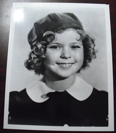 Shirley Temple Headshot 8x10 Photograph