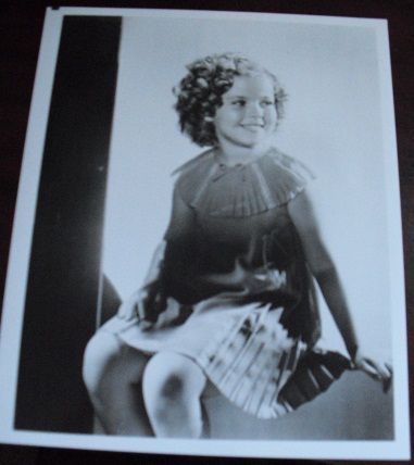 Shirley Temple in Dress 8x10 Photograph