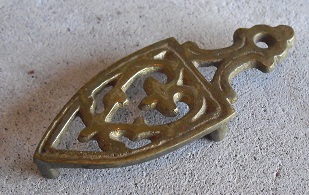 Miniature Brass Trivet