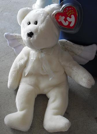 Ty Beanie Baby - 2002 Herald Angel Bear