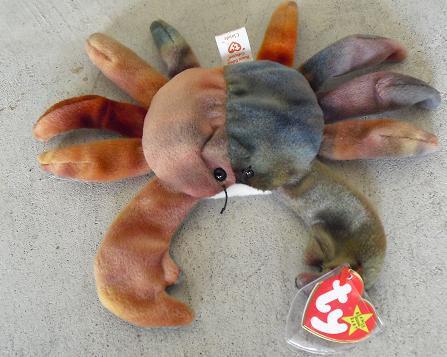 Ty Beanie Baby Crab - Claude