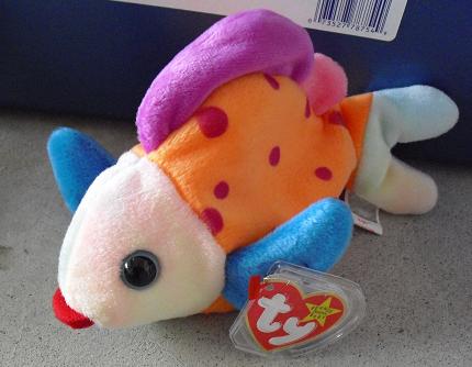 Ty Beanie Baby - 1999 Lips the Fish