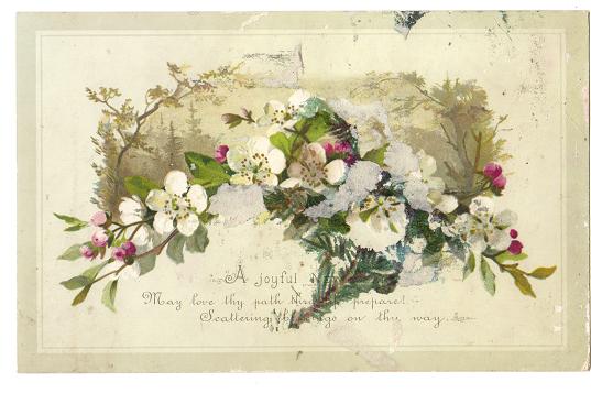 Victorian Trade Card - Joyful New Year