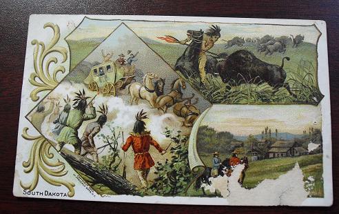 1892 Arbuckle Coffee South Dakota Trade Card
