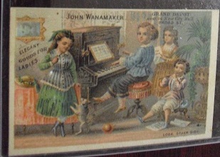 Early 1900s John Wanamaker Advertising Trade Card