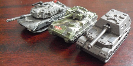 Lot of 3 Micro Machines Army Tanks, WhyBidMore Collectibles