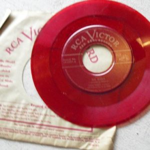 Vintage 45 Record - Ave Maria by Jascha Heifetz