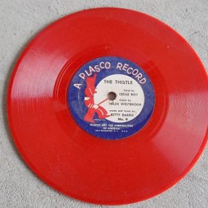 1949 45 Record The Thistle by Cecile Roy