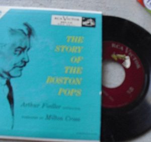 Vintage 45 Record - The Story of the Boston Pops