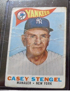 1960 Topps Casey Stengel Card #227