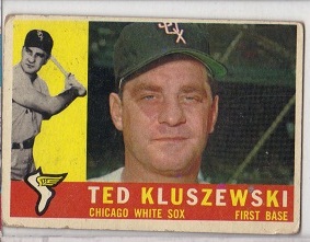 1960 Topps Ted Kluszewski Card