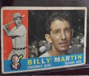 1960 Topps Billy Martin Card #173