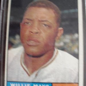 1961 Topps Willie Mays Card #150 EX-Nr Mint