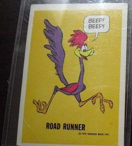 1974 Wonder Bread Road Runner Card