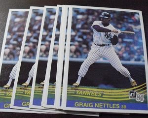 Lot of 10 1984 Donruss Craig Nettles Cards #518