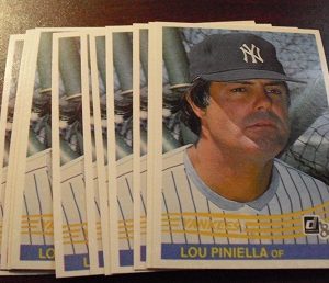 Lot of 11 1984 Donruss Lou Piniella Cards #274