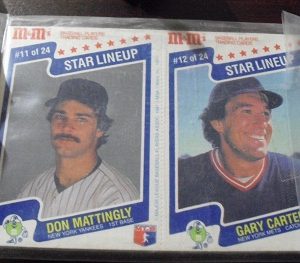 1987 M&M Baseball Card Set