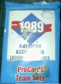 1989 Procards Louisville Redbirds Team Set