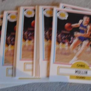 Lot of 13 1990-91 Fleer Chris Mullin Cards