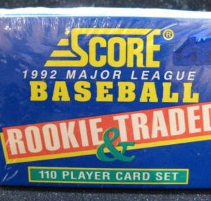 1992 Score Traded Baseball Set