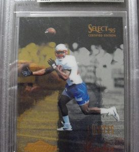 BGS 9 1995 Select Certified Curtis Martin Rookie Card