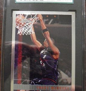 SCG 96 1997-98 Topps Chrome Tracy McGrady Rookie Card