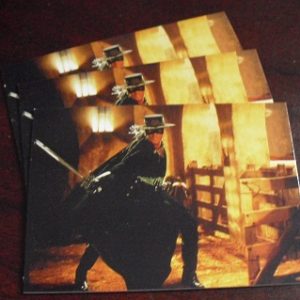 Lot of 3 1998 DuoCards Zoro Promo Cards #2