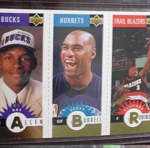 1996-97 CC GOLD Ray Allen Rookie Card