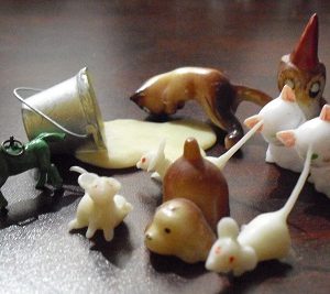 Lot of Miniature Plastic Animal Figurines