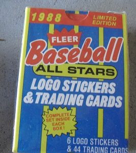 1988 Fleer Baseball All Stars Card Set