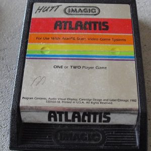 Atari Game Cartridge - Atlantis