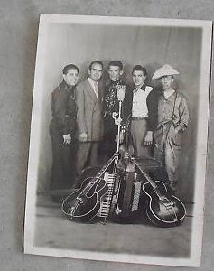 1950s Signed Band Photograph Brother Wayne