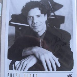 Chick Corea Signed 8x10 Photograph