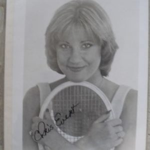 Chris Evert Signed 8x10 Photograph