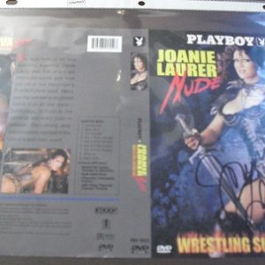 Unique Autographed Playboy Ad Card - Womens Wrestler Chynia