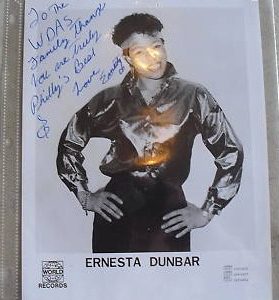 Ernesta Dunbar Autographed 8x10 Photograph