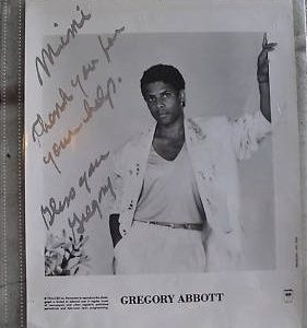 Gregory Abbott Signed 8x10 Photograph