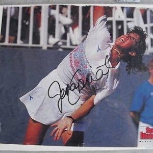 Jennifer Capriati Signed Magazine Page