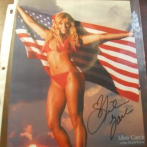 Autographed WWF WWE Diva Photograph - Lilian Garcia