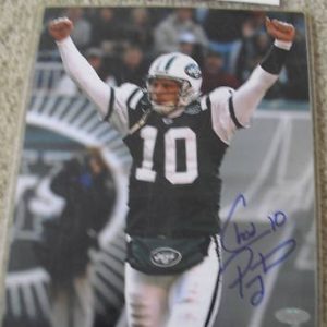 Chad Pennington Signed 8x10 Photo with Steiner COA