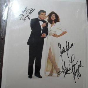 Regis Philbin and Kathy Lee Gifford Autographed Photograph