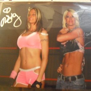 Early TNA Womens Wrestler Autographed Photograph - Angelina Love