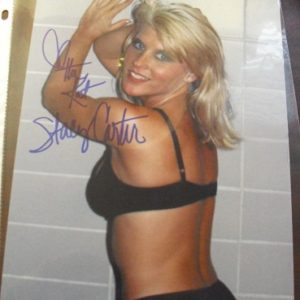 Early Stacy Carter Miss Kitty Autographed Photograph