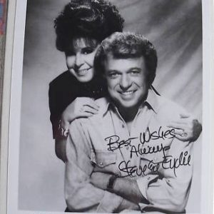 Signed Steve Lawrence & Eydie Gorme Photograph