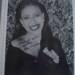 Telma Hopkins Singer Autographed 8x10 Photograph