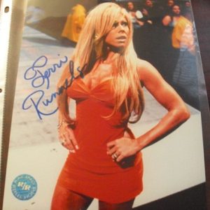 Autographed 8x10 Photograph - WWF Womens Diva Terri Runnels
