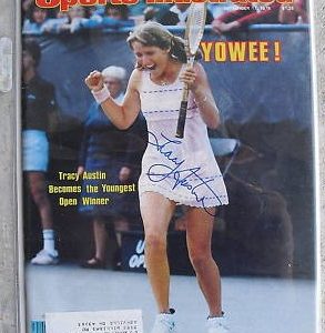 Tracy Austin Signed Sports Illustrated Magazine